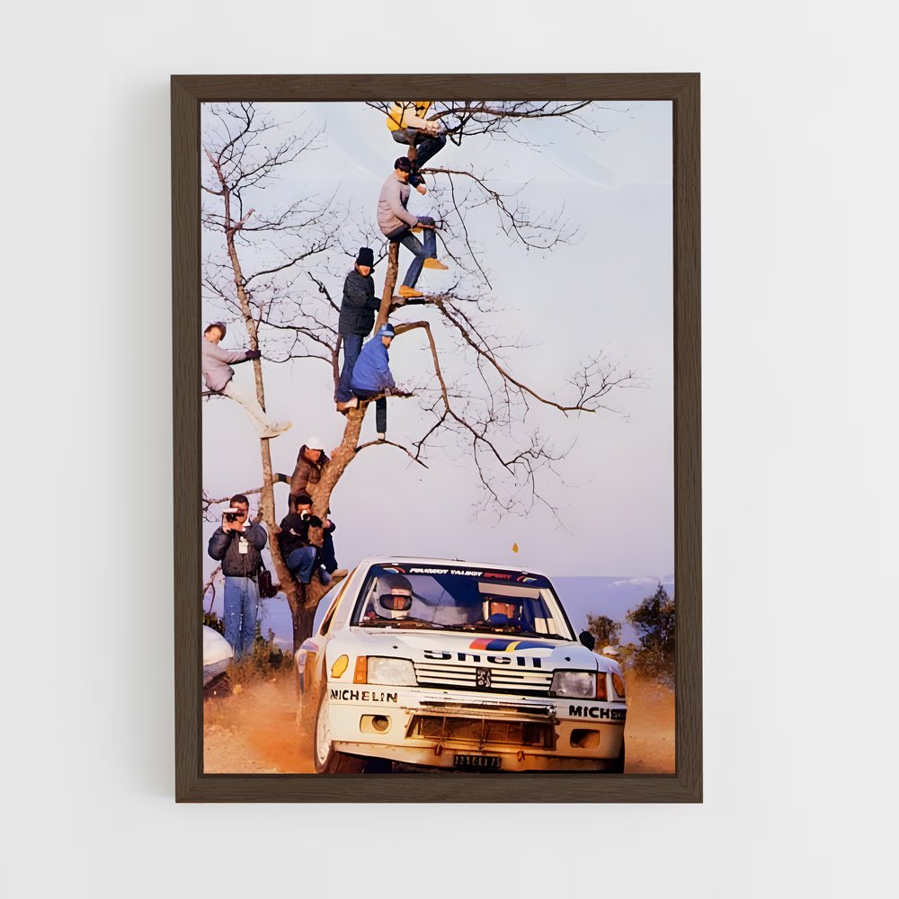 Poster Aventure Arboricole – affiche Peugeot (vue 5)